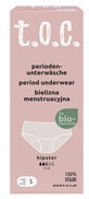 T.O.C.,Hipster, menstrual underwear, red S, 1 pc