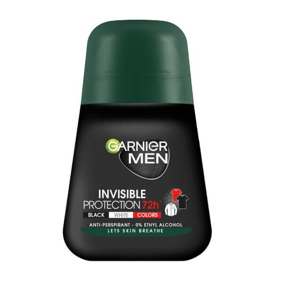 Garnier Men Invisible Protection 72h Antiperspirant Roll-on, 50ml