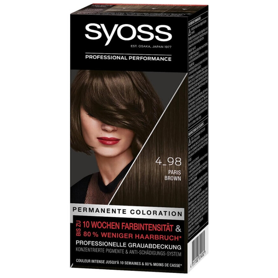 Syoss, Cera colorante, 4-98 Paris Brown, 1 pz.