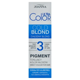 Joanna Ultra Colour Pigmento Tonificante Pigmento Tonificante Rubio Chodny, 100ml