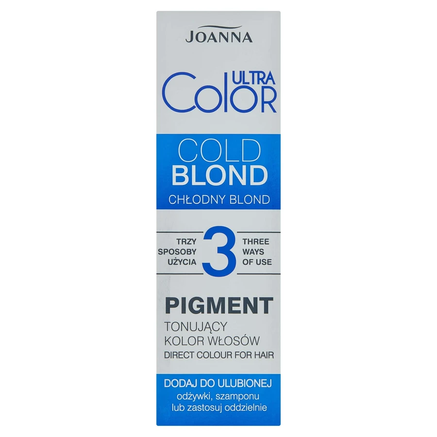Joanna Ultra Colour Pigmento Tonificante Pigmento Tonificante Rubio Chodny, 100ml