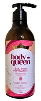Body Queen Șampanie de căpșuni pentru duș, 400 ml