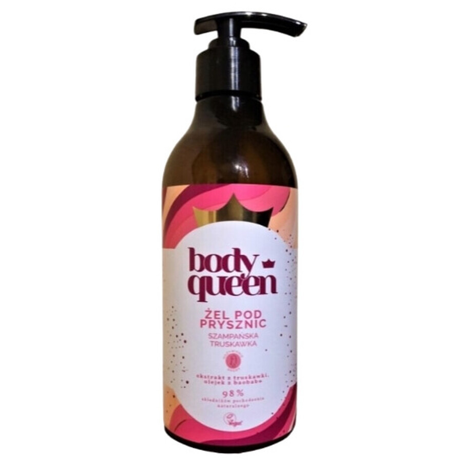 Cumpără Body Queen Șampanie de căpșuni pentru duș, 400 ml Body Queen Șampanie de căpșuni pentru duș, 400 ml