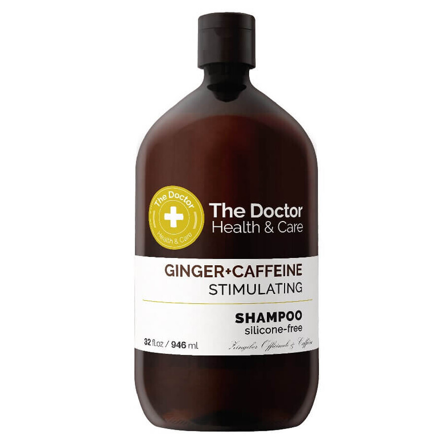 Cumpără Șamponul de păr Doctor Health amp; Care pentru stimularea foliculilor de păr Ghimbir + Cafeină, 946ml Șamponul de păr Doctor Health amp; Care pentru stimularea foliculilor de păr Ghimbir + Cafeină, 946ml