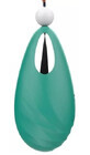 Beryl discreet necklace-shaped vibrator with 9 vibration modes Green