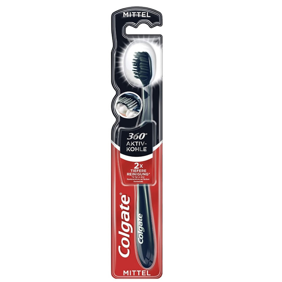 Colgate, Toothbrush with active ingredient, medium, 1 pc