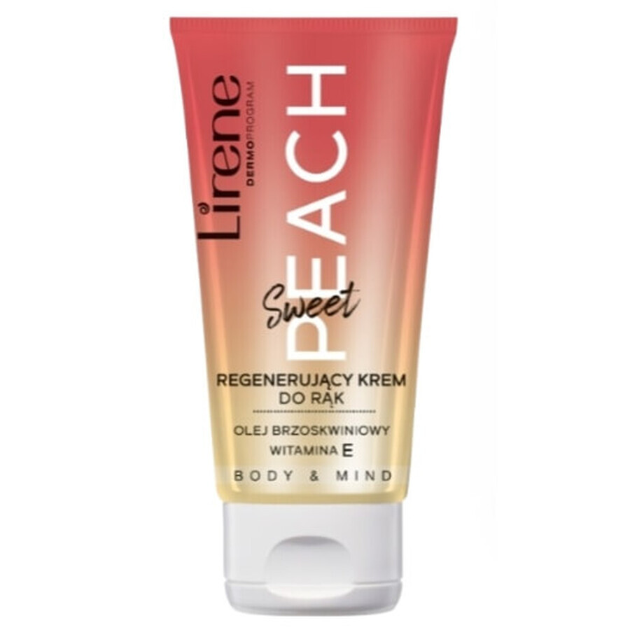 Lirene, Body amp; Mind Sweet Peach Regenerating Hand Cream, 50 ml