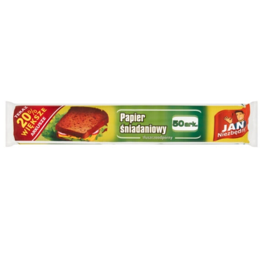 Jan Niezbdny, Luncheon paper, 50 sheets