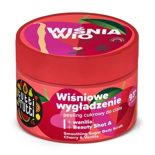 Farmona Tutti Frutti Tutti Frutti Sugar Body Scrub mit Rebe und Vanille + Beauty Shot A, 300g