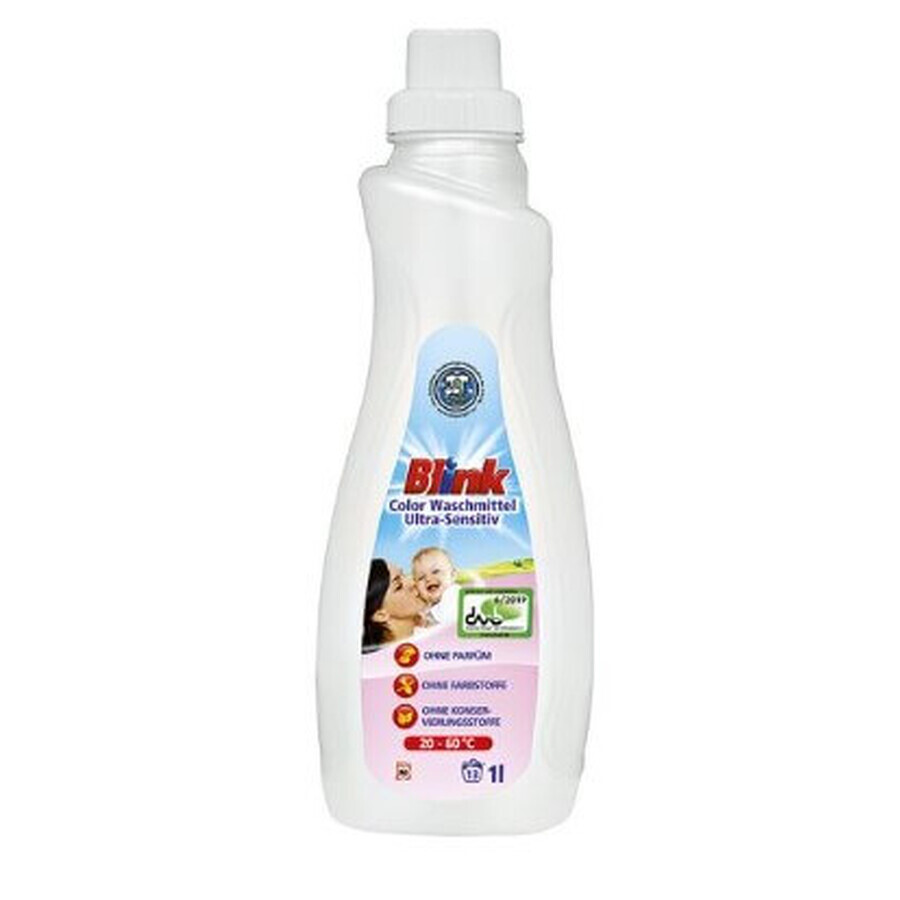 Blink, Sensitive, Laundry detergent, 1l