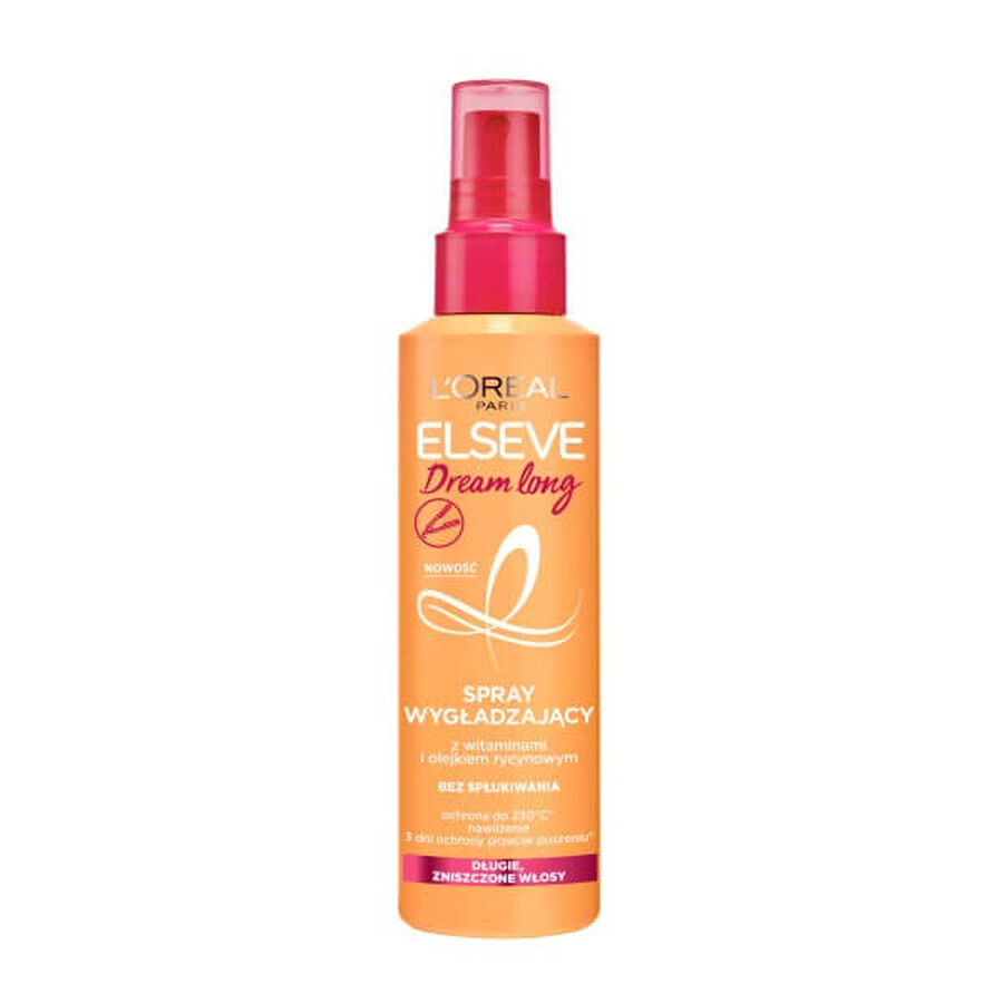 L'Oréal Paris Elseve Sueño Cabello Largo Spray Alisador, 150ml