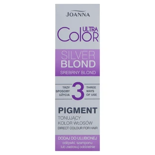 Joanna Ultra Colour Pigment Toning Wax Kleur Zilver Blond, 100ml