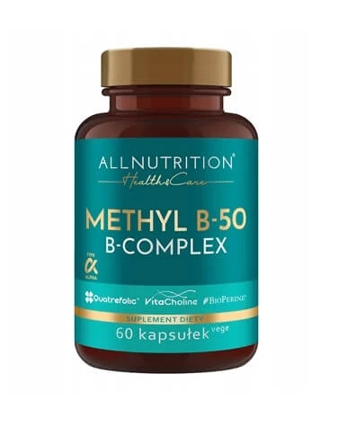 Allnutrition Health & Care Methyl B-50 B-Complex, 60 capsules