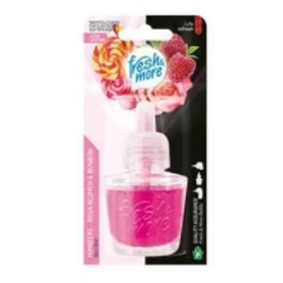 Fresh amp ; More, Recharge désodorisante, Fleurs rose framboise, 19 ml