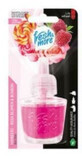 Fresh amp; More, ricarica deodorante per ambienti, fiori rosa lampone, 19 ml