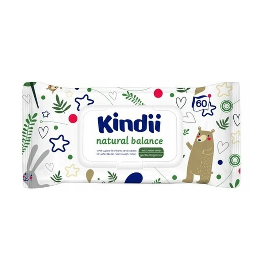 Comprar Cleanic, Toallitas húmedas Kindii, 60 uds. Cleanic, Toallitas húmedas Kindii, 60 uds.