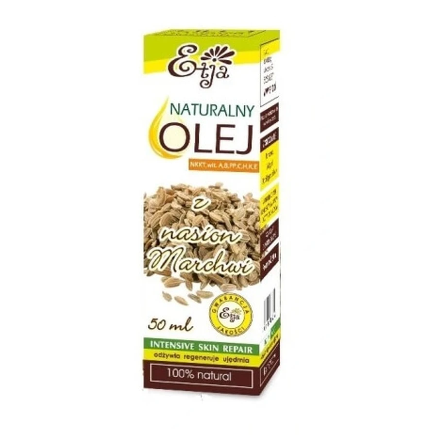 Etja, Aceite natural de semillas de zanahoria, 50 ml