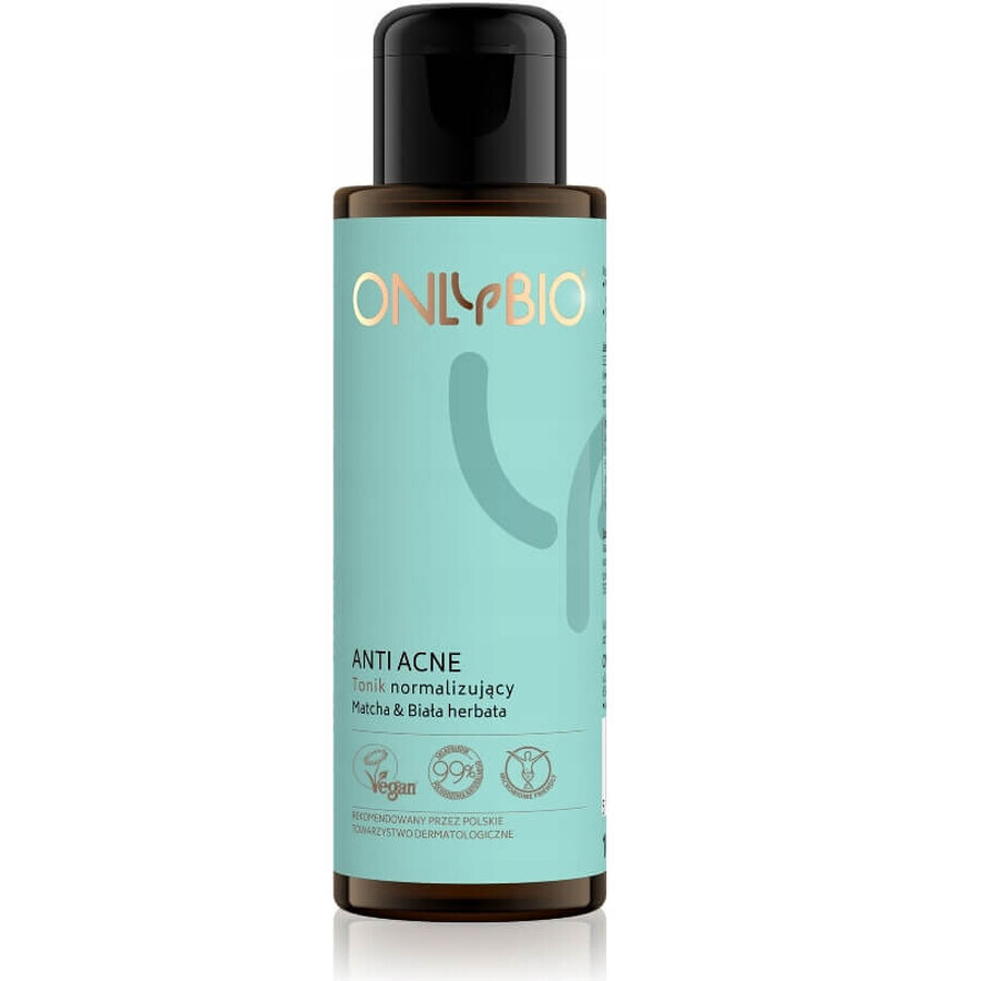 OnlyBio, tónico antiacné té Matcha amp; Biaa, 100 ml