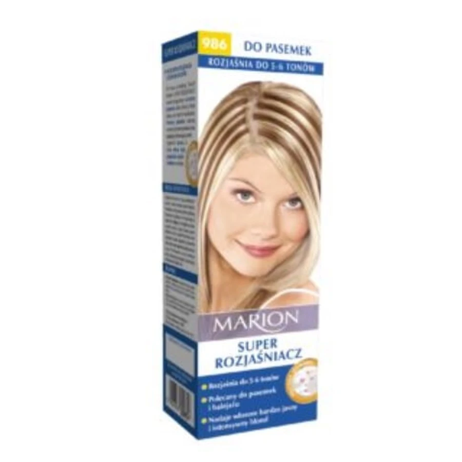 Marion 986 Super Aufhellung für Strähnchen Aktivierungsmilch 2x30ml + Aktivator 15g