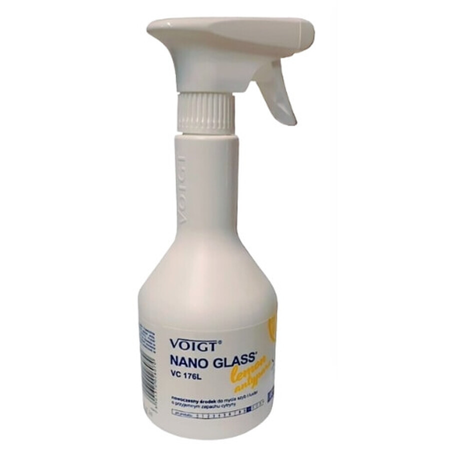 Voigt 176L, Glass cleaner, Antipara, lemon, 600 ml