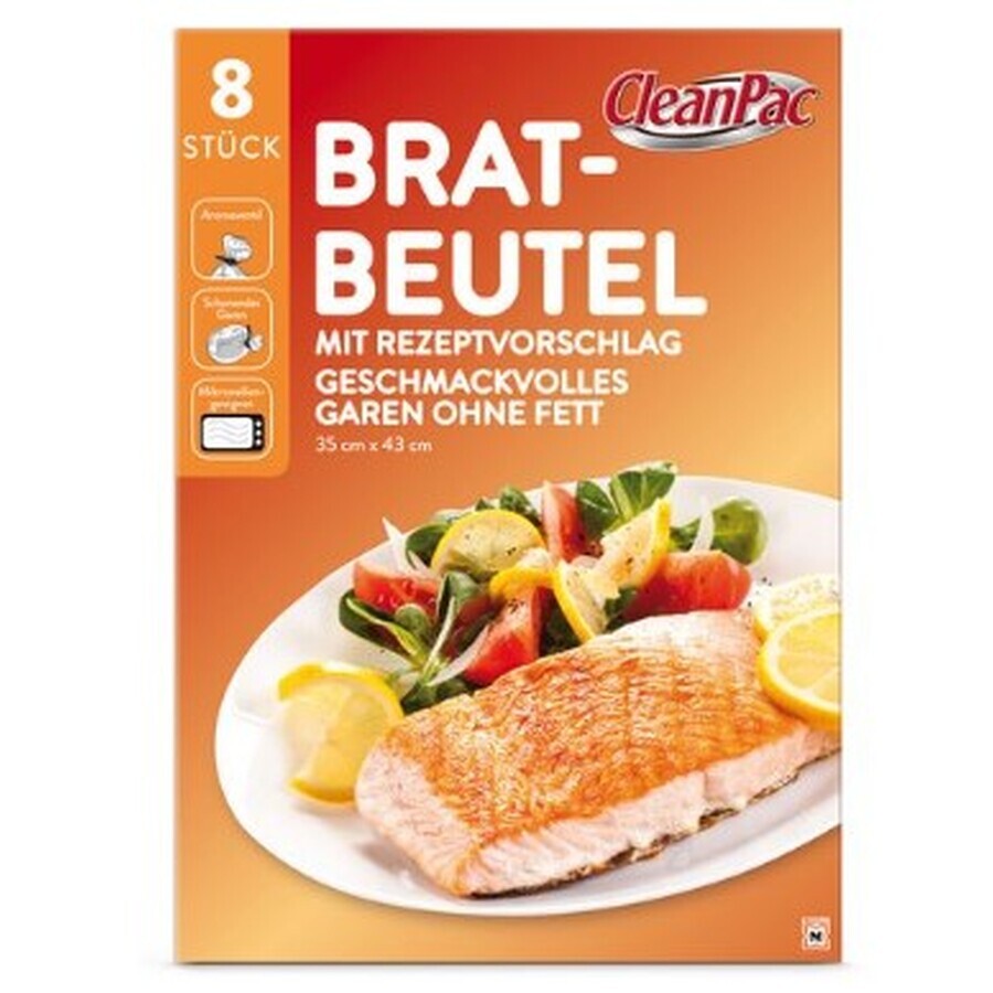 CleanPac, Bakzakken, 8 stuks