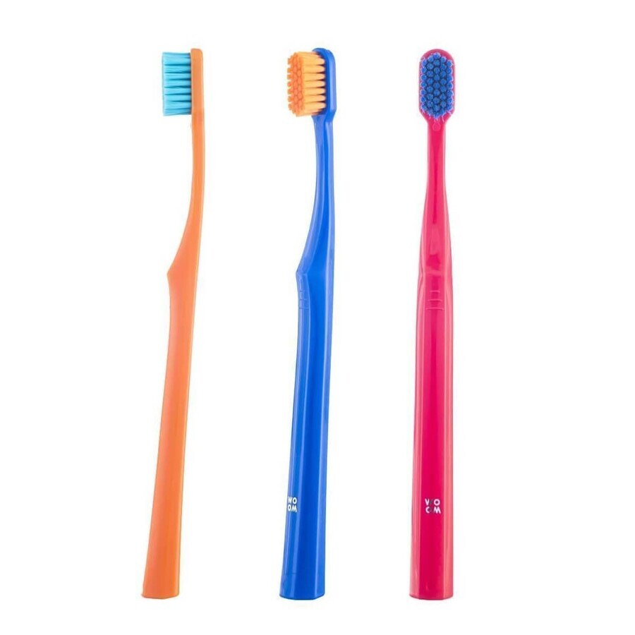 Cepillo de dientes Woom 6500 Ultra Soft, 3 piezas