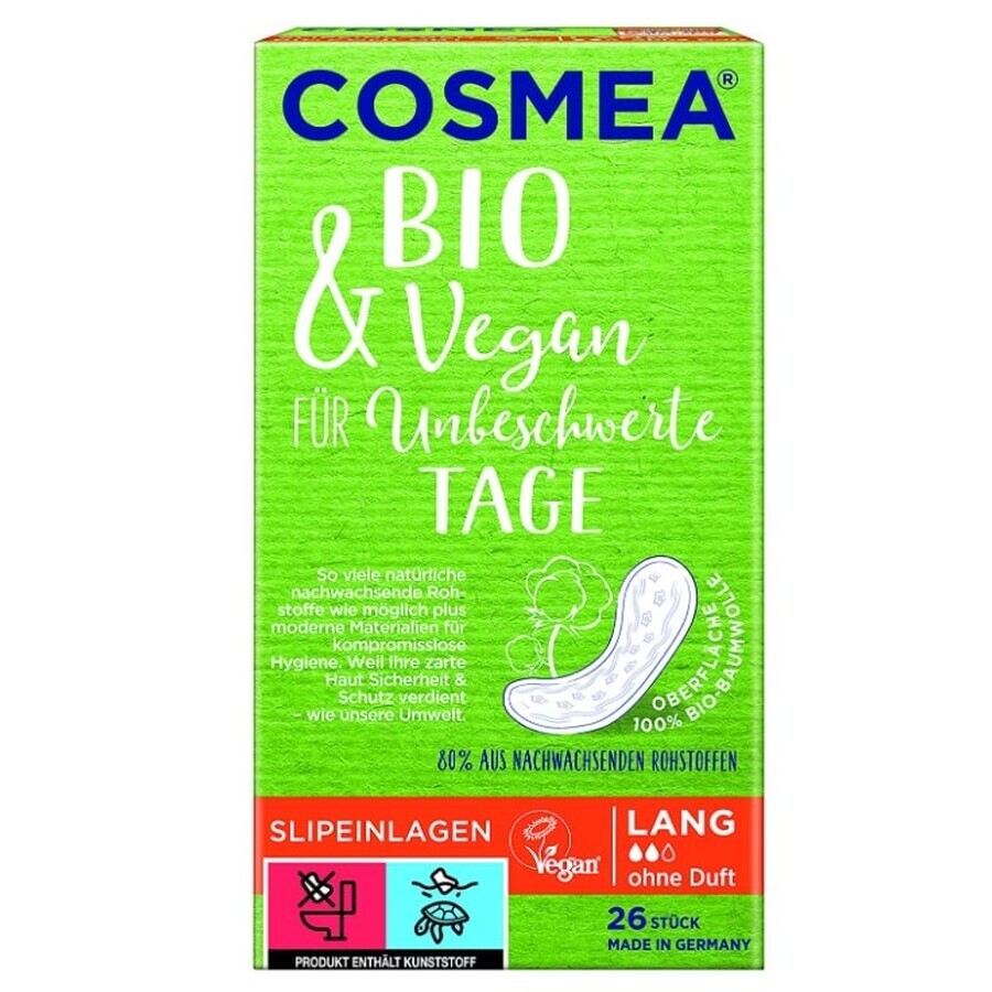 Cosmea, serviettes hygiéniques, longues, 26 pièces