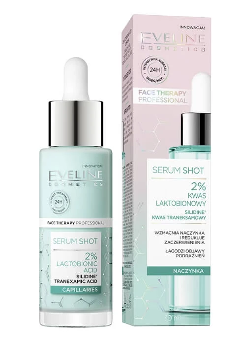 Eveline Cosmetics, Serum Shot, firming treatment for redness and…