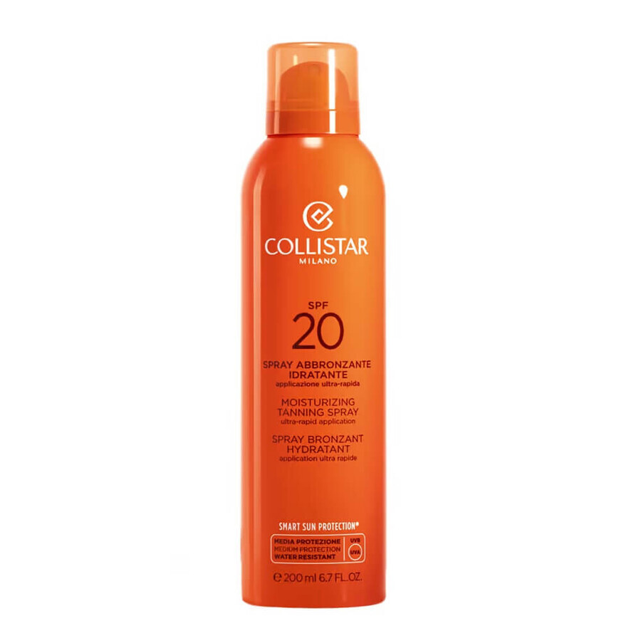 Collistar Moisturizing Bronzing Moisturizing Spray SPF20, 200ml