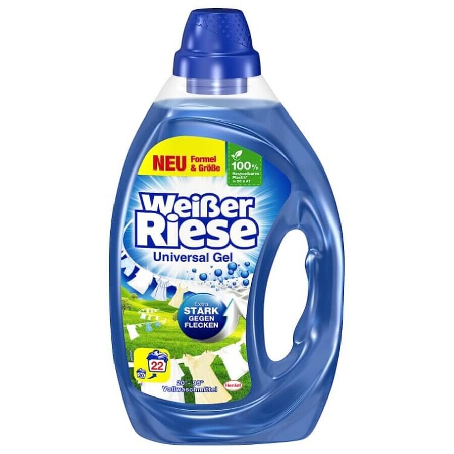 Weißer Riese, Universal-Waschgel, 22 pra