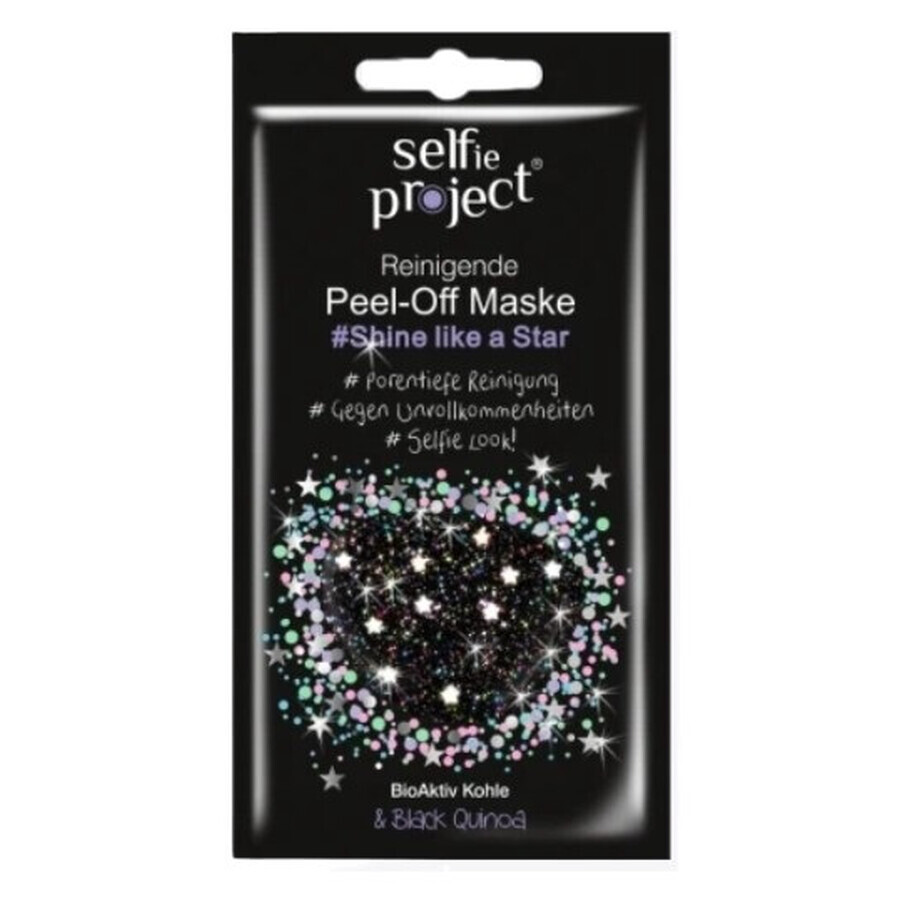 Selfie Project, Glow Like a Star, Reinigende Peel-off-Maske, 12 ml