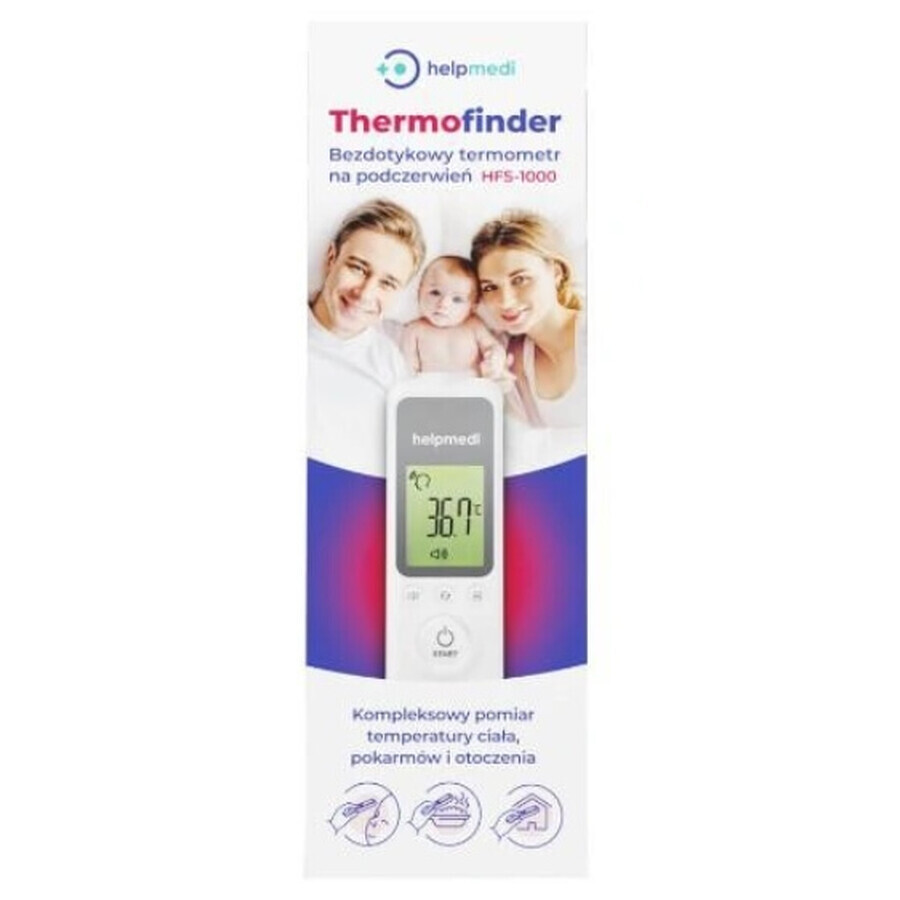 Termometru infraroșu fără contact HelpMedi Thermofinder HFS-1000