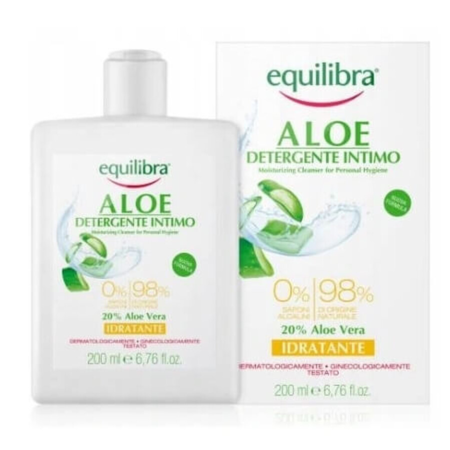 Comprar Equilibra gel de higiene íntima, hidratante, aloe vera, 200 ml Equilibra gel de higiene íntima, hidratante, aloe vera, 200 ml