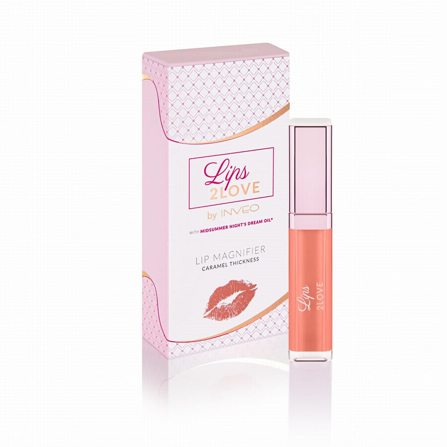Inveo Lips 2 Love Bálsamo Labial Natural Caramelo Grueso, 6,5ml
