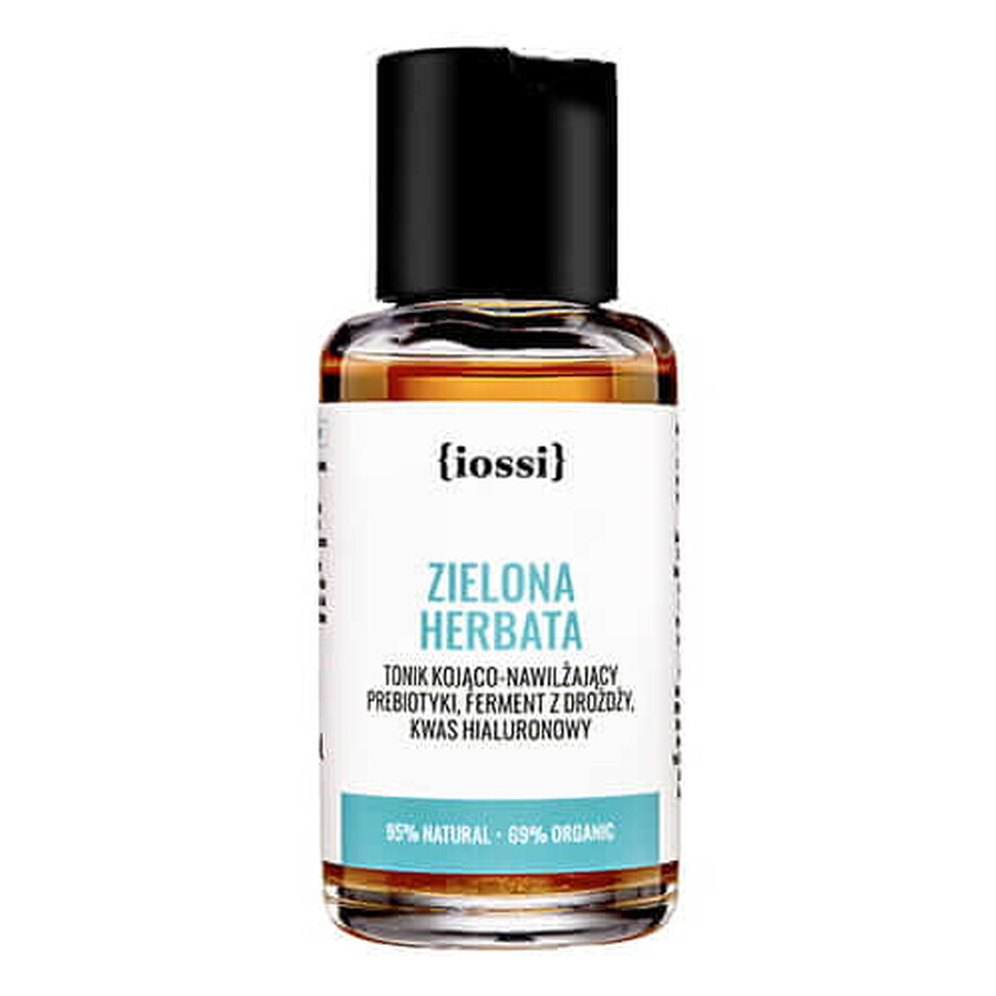 Soothing and moisturizing face toner with Lossi green tea, 50ml