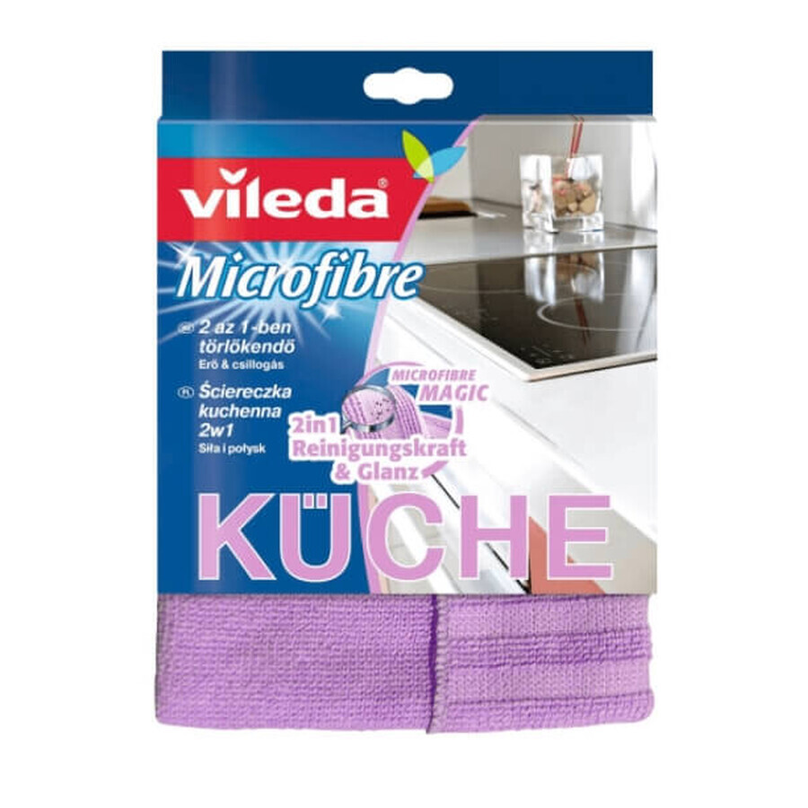 Vileda 2-in-1 Mikrofaser-Küchentuch, 1 Stk.