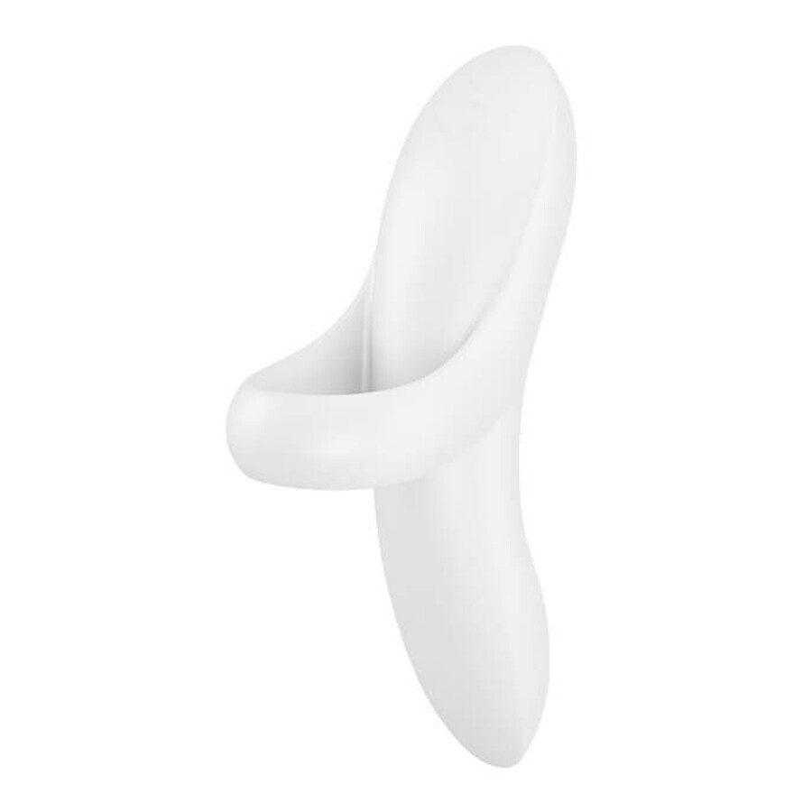 Satisfyer Bold Lover Vibrador con dedo blanco, 1 ud.