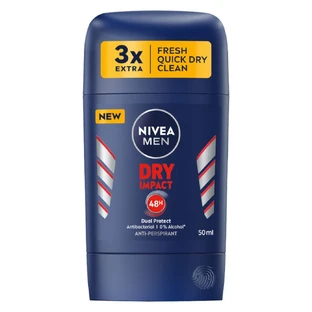 Nivea Men Dry Impact Stick Antiperspirant, 50ml