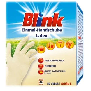 Blink, Guantes desechables L, 50 unidades