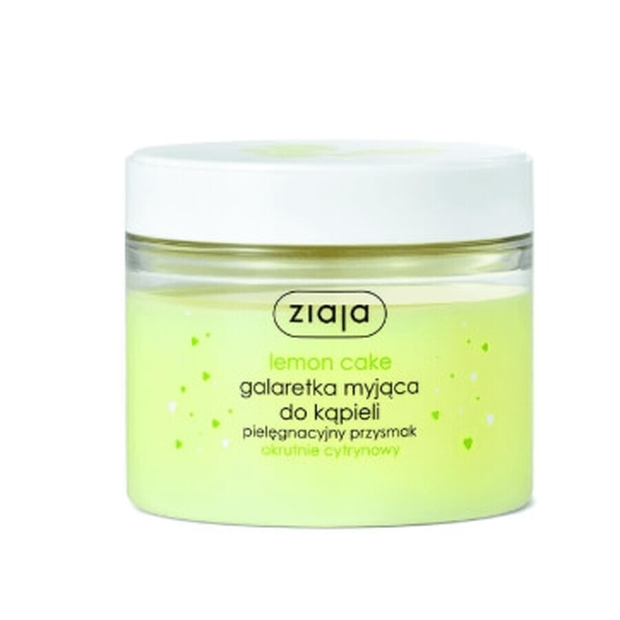 Ziaja Lemon Cake Bath Jelly 260 ml - Lange haltbar!