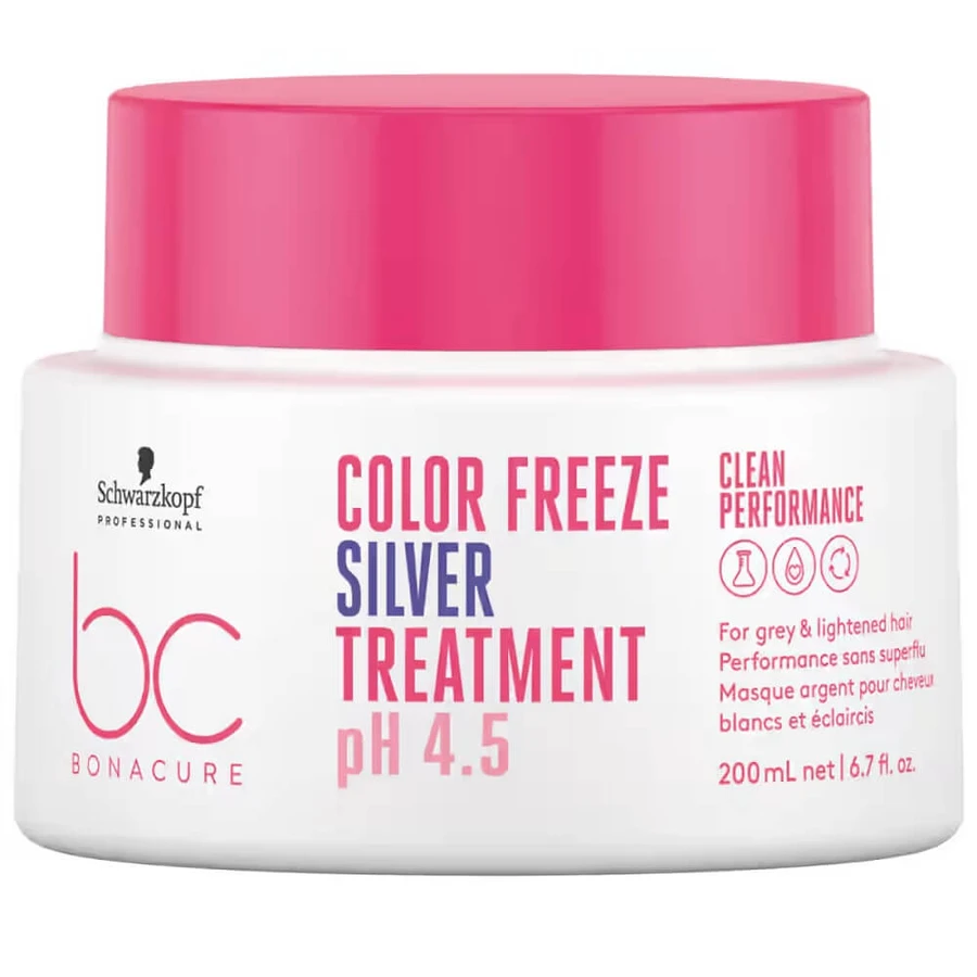 Schwarzkopf BC Bonacure BC Bonacure Colour Freeze Silbermaske für coloriertes Haar, 200ml