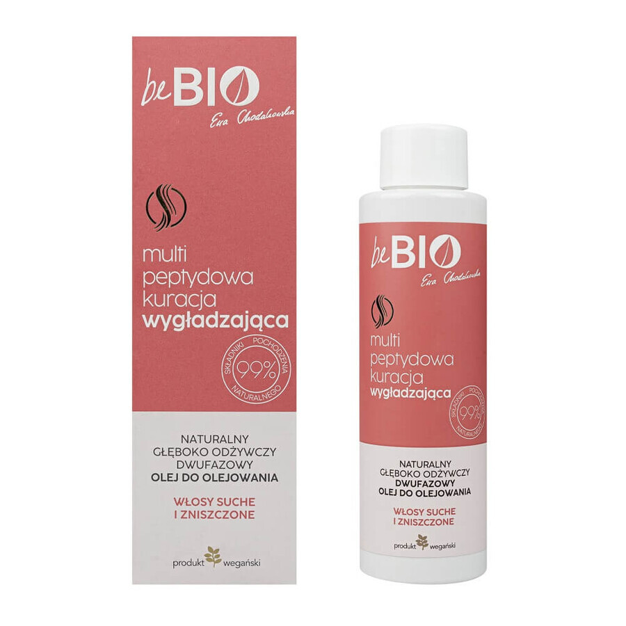 BeBio Ewa Chodakowska Huile de cire de gboko biphasée naturelle revitalisante avec bio-peptides, 100ml