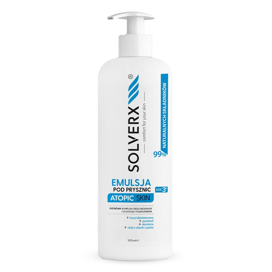 Solverx Shower emulsion for atopic skin, 500ml