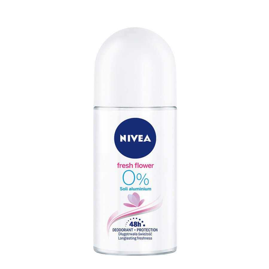 Nivea Deodorant Roll-on cu flori proaspete, 50ml