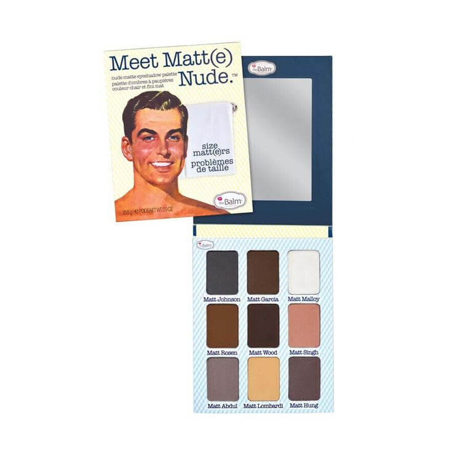 The Balm, Eyeshadow Palette, Meet Nude, 22.5g