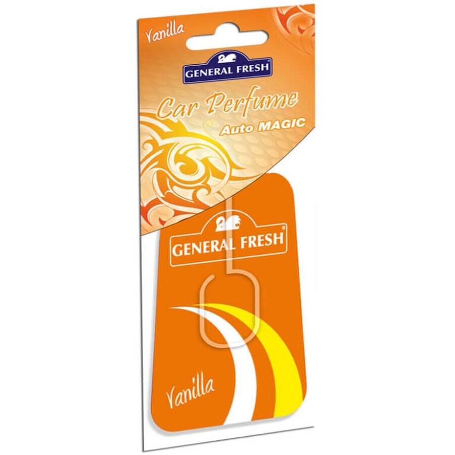General Fresh, Car perfume, Vanilla, 1 pc