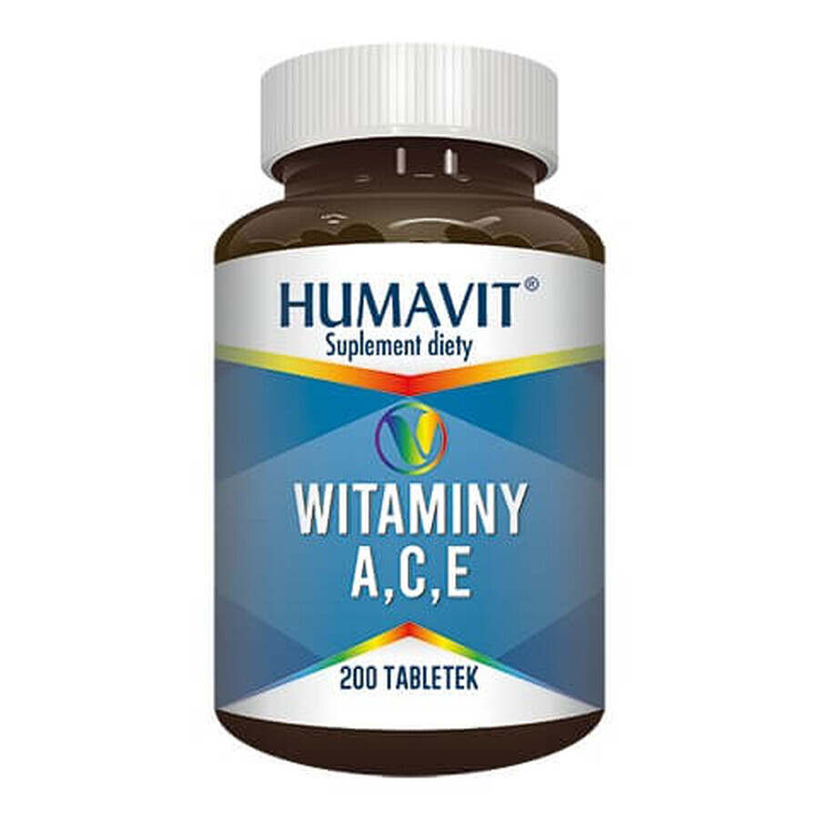 Humavit V brew with ACE vitamins 200 tablets