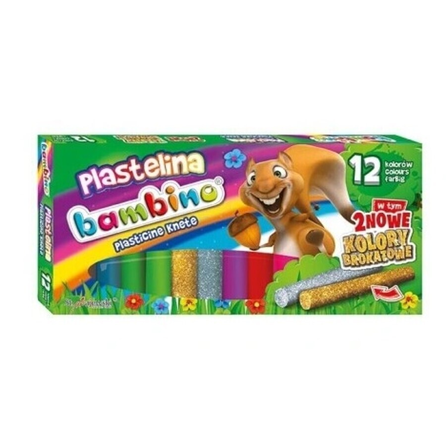Bambino, Plasticine, 12 colors