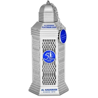 Agua de perfume Al Haramain 50 Years Platinum Oud, 100 ml