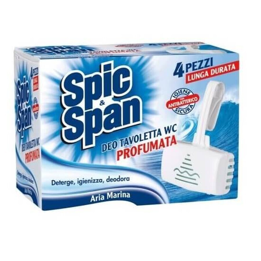 Spic amp;Span Aria Marina Toilettenaufhängung Aria Marina, 4 Stück